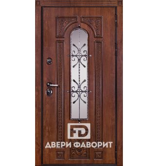 Дверь со стеклом (арка) и терморазрывом