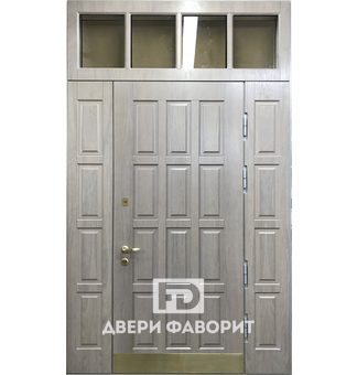 Дверь со стеклом и терморазрывом (отбойник)