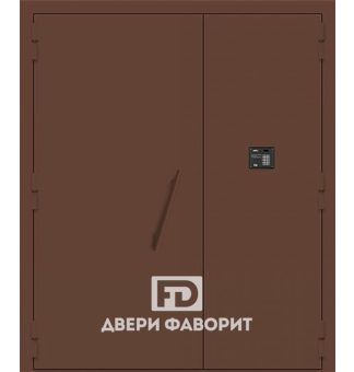 Дверь стальная в подъезд с домофоном