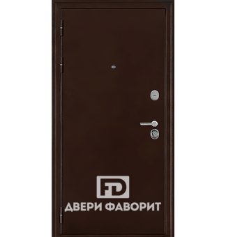 Входная дверь в офис (порошковый окрас и винорит)