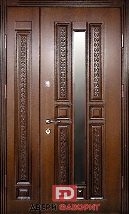 двустворчатая дверь на две квартиры