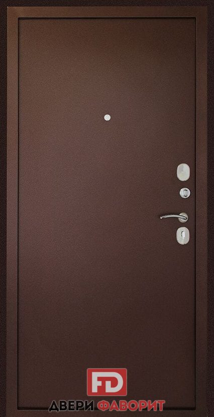 антивандальная дверь с поворотной задвижкой
