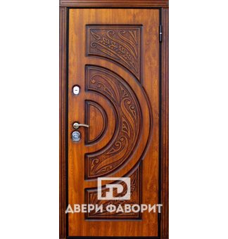 Дверь металлическая с отделкой винорит