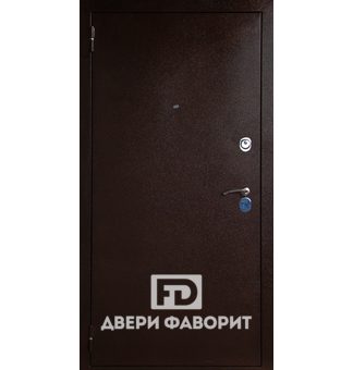 Дверь из стали уличная с цинкогрунтом