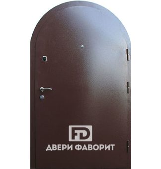 Арочная дверь с порошком
