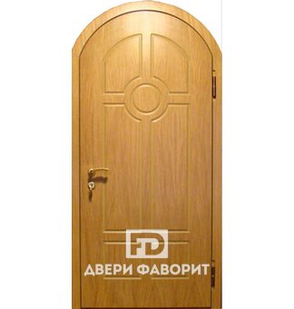 Дверь входная арочная