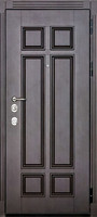 миниатюра - недорогая металлическая дверь с МДФ - МД-1695 - _mdf001